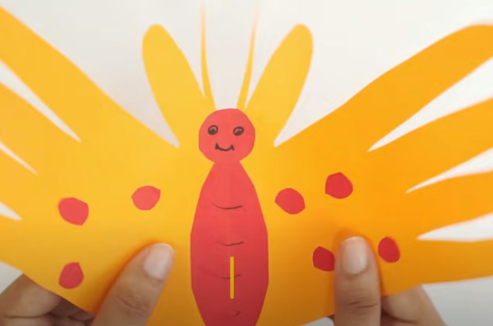 Handprint Butterfly Kids Crafts
