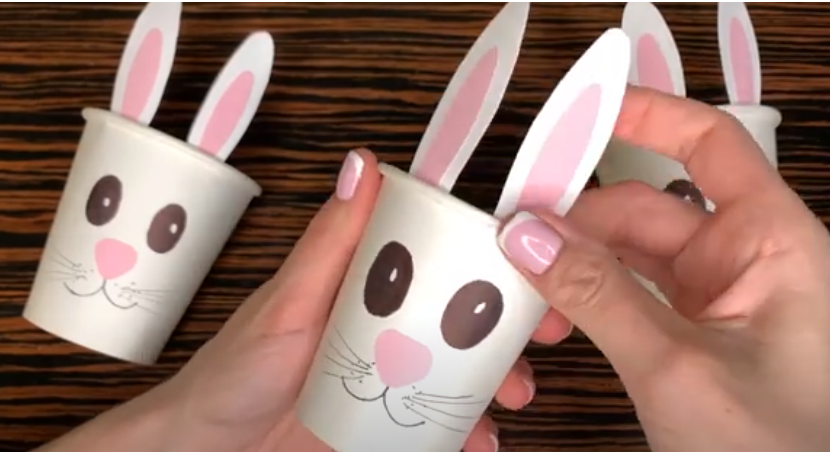 Fun indoor Easter activity for kids "Sleeping bunnies"
