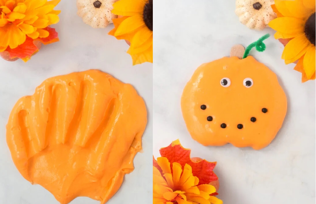 Homemade  Halloween Silly Putty