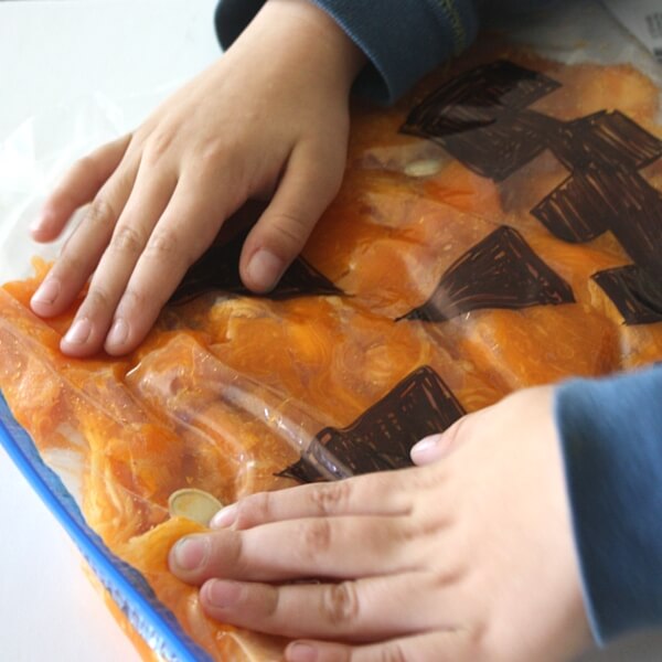 Pumpkin Sensory Bag