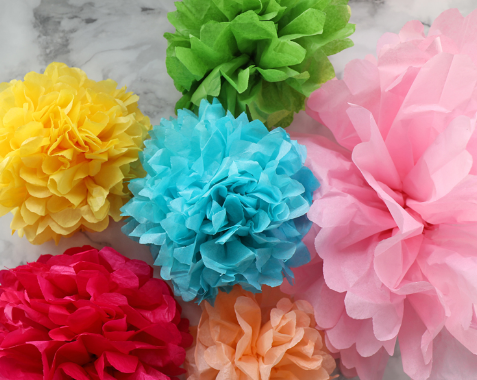 Tissue Paper Flowers