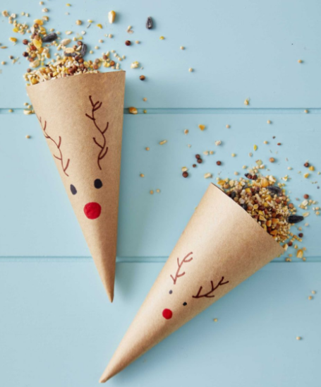 Reindeer Food Cones