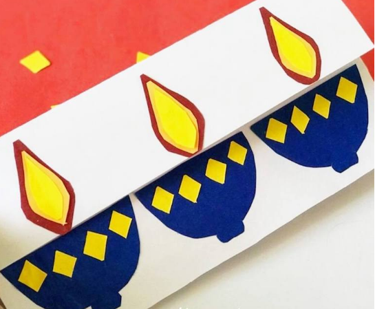Handmade Diwali Card