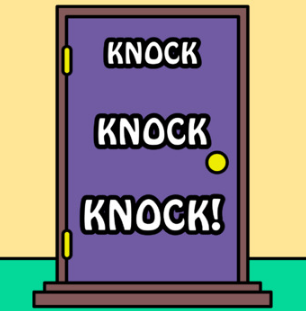 Who’s knocking at the door ?