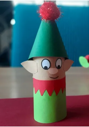 Toilet Roll Christmas Elf