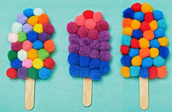Pom Pom Ice Pops