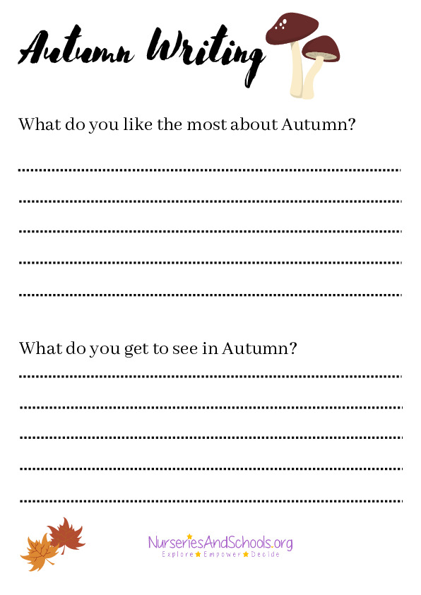 Autumn Writing