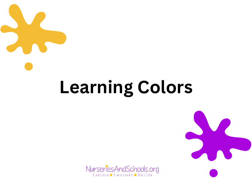 Learning Colors