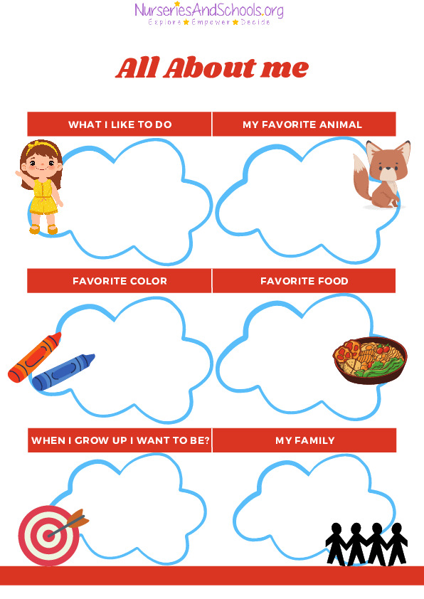All About Me EYFS