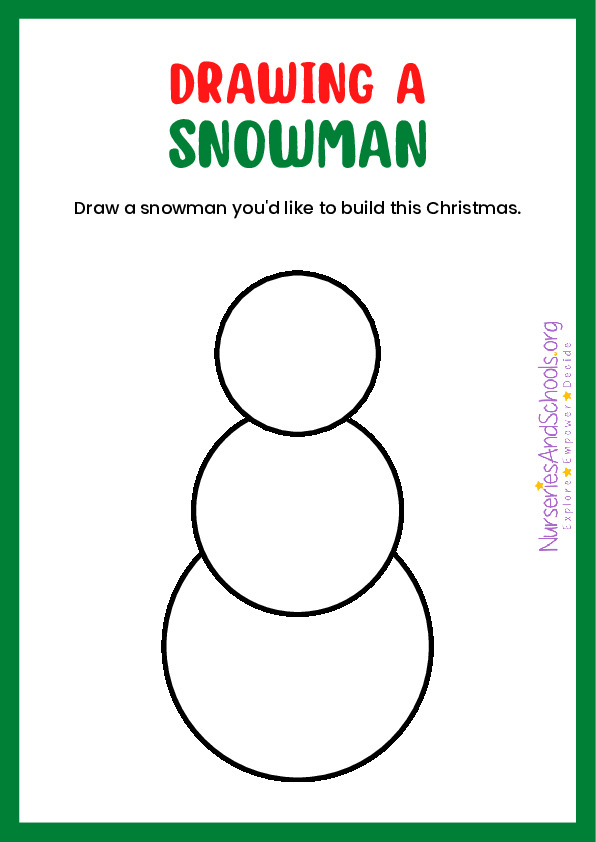 Design a snowman