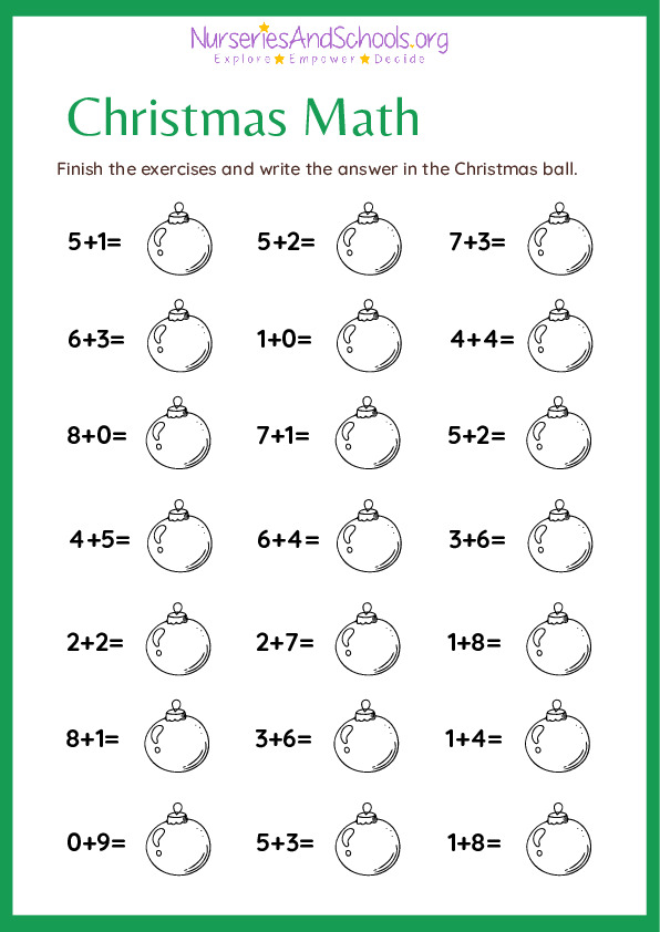 Christmas Math