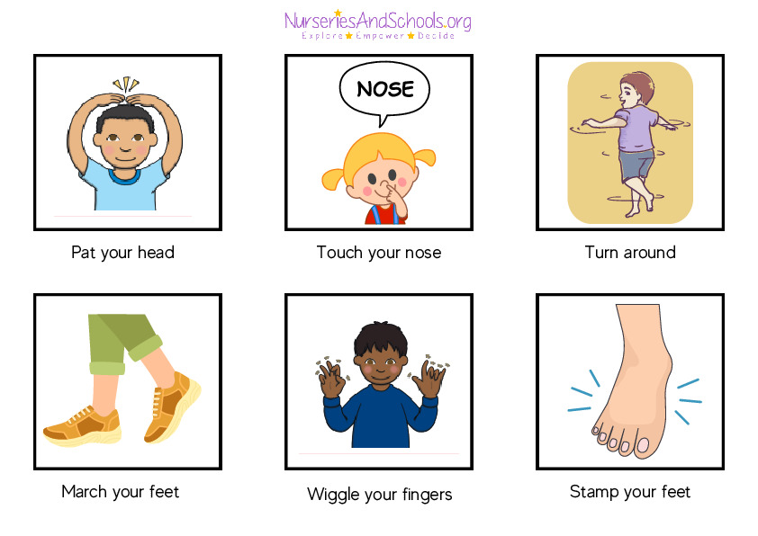 EYFS Three-Step Instruction Cards