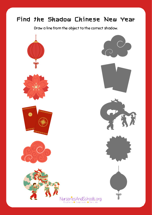 Find the Shadow: Chinese New Year