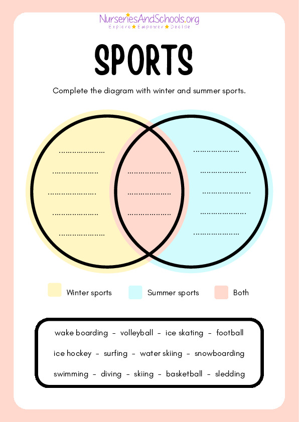 Winter and Summer Sports