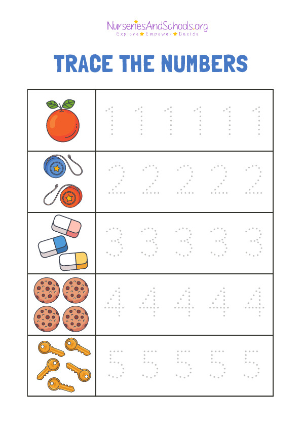 Colorful Tracing Numbers