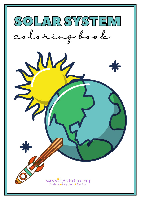 British Science Week- Colorful Planets Solar System Coloring Worksheet