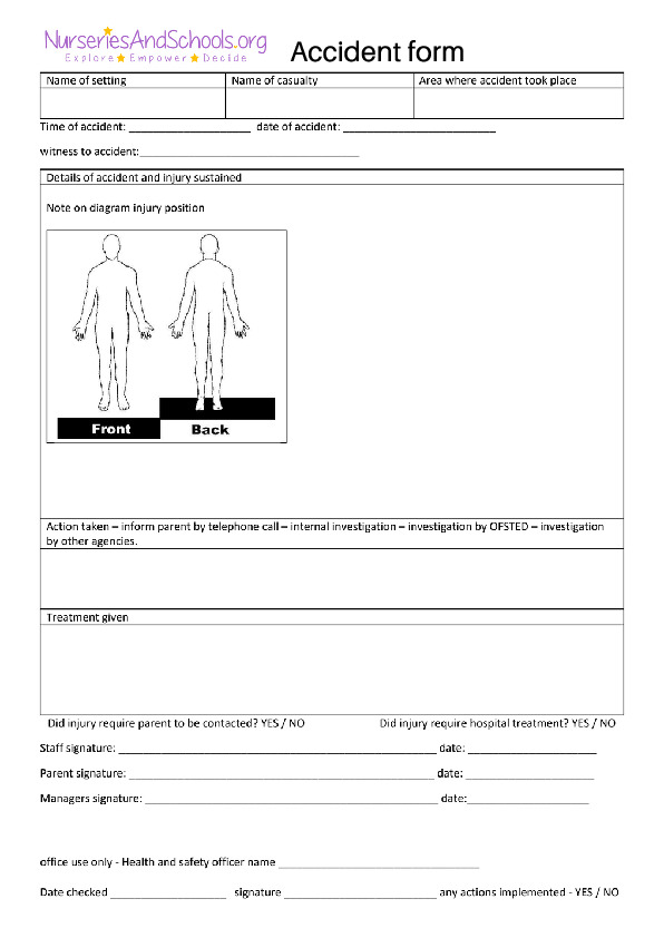 Accident Form