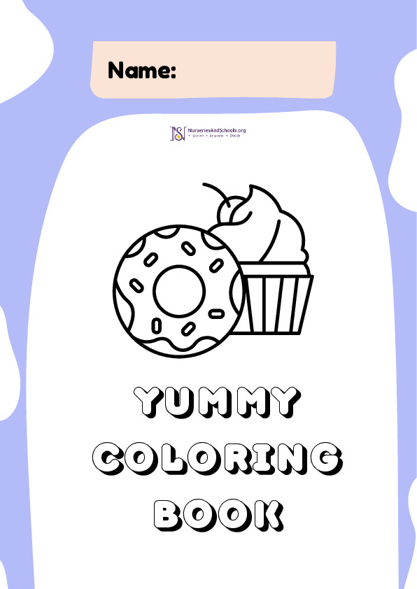 World Food Day- Food coloring book