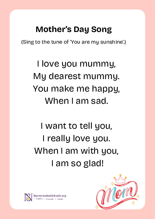Mother's Day Song