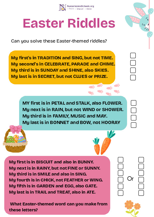 Easter Riddles