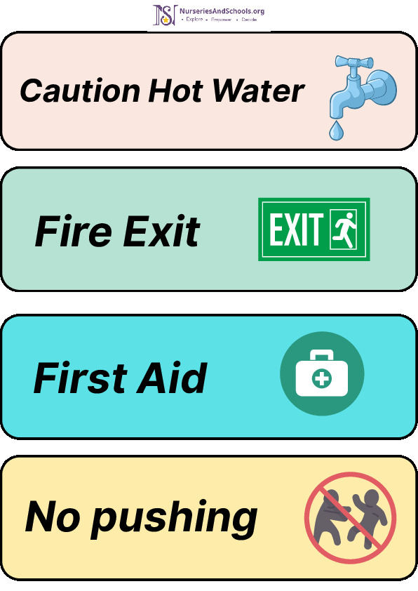 Health and Safety Warning Labels