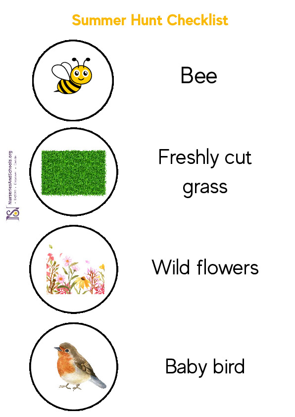 Summer Hunt Checklist