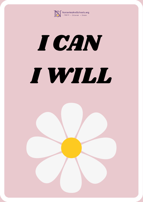 Positive Affirmations Poster