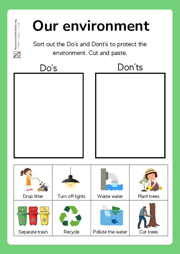 Environment Day- Do's and Don'ts