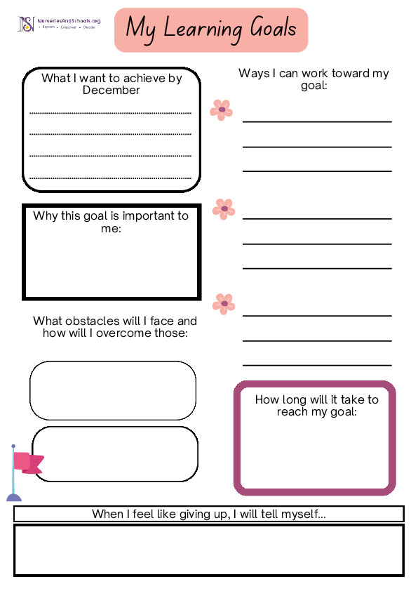 My Learning Goals