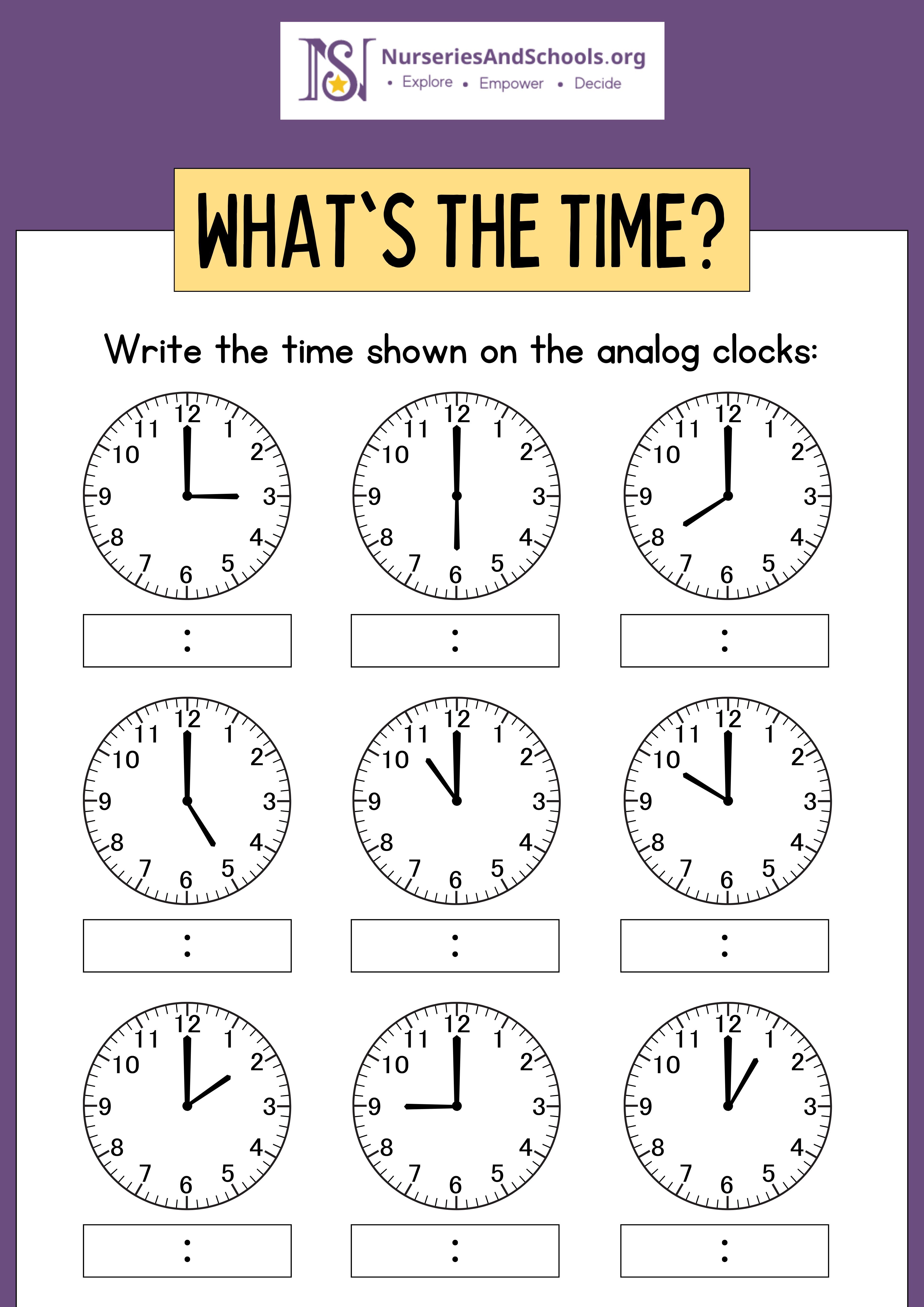What's the time?