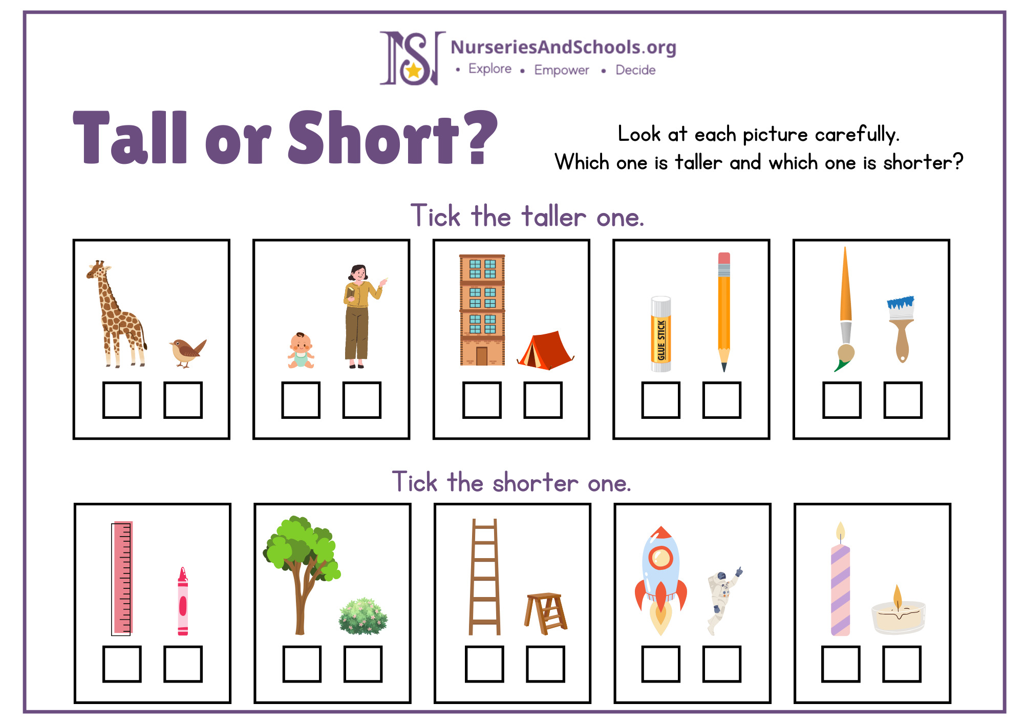 Tall or Short?