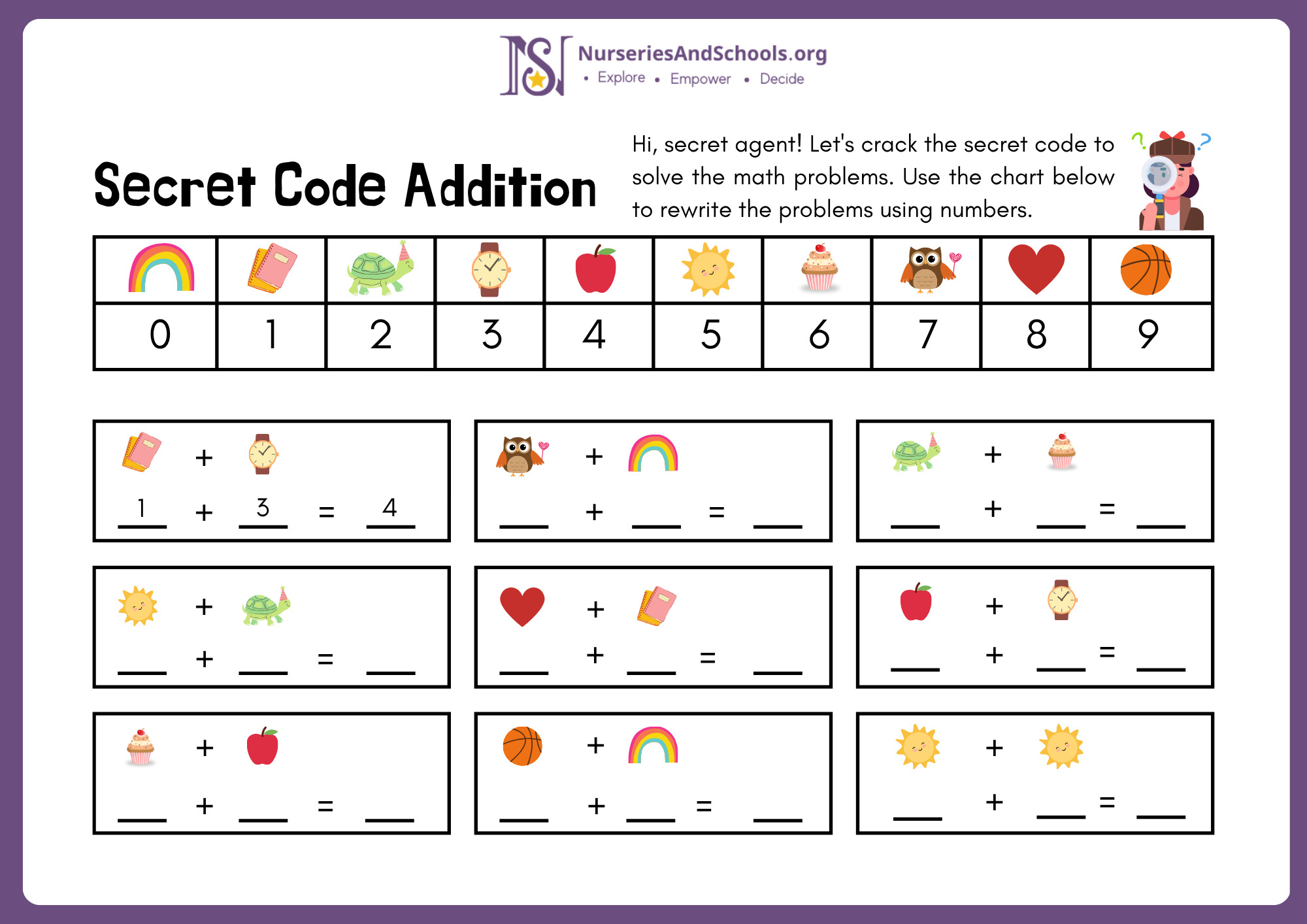 Secret Code Addition