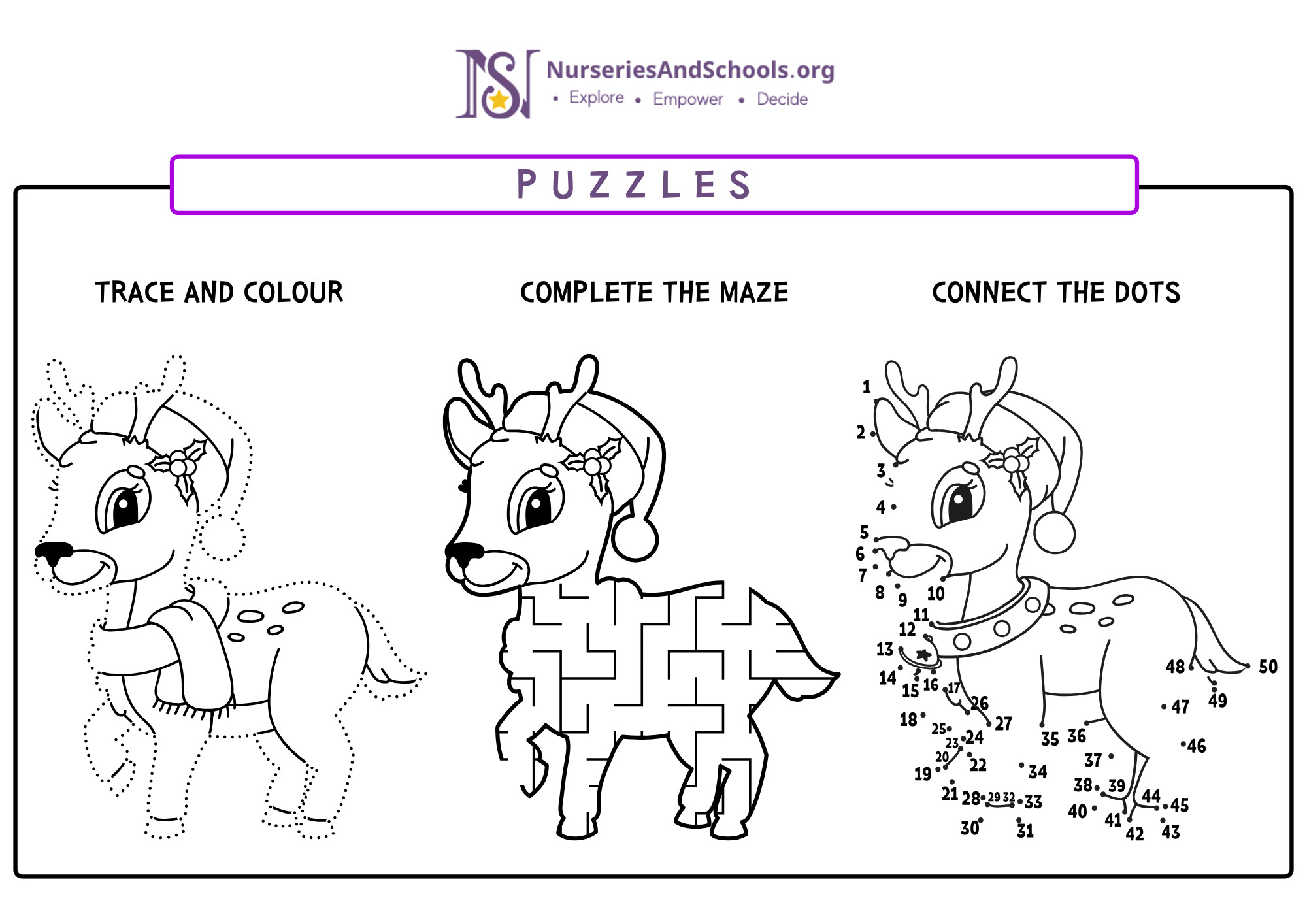Colour the puzzle