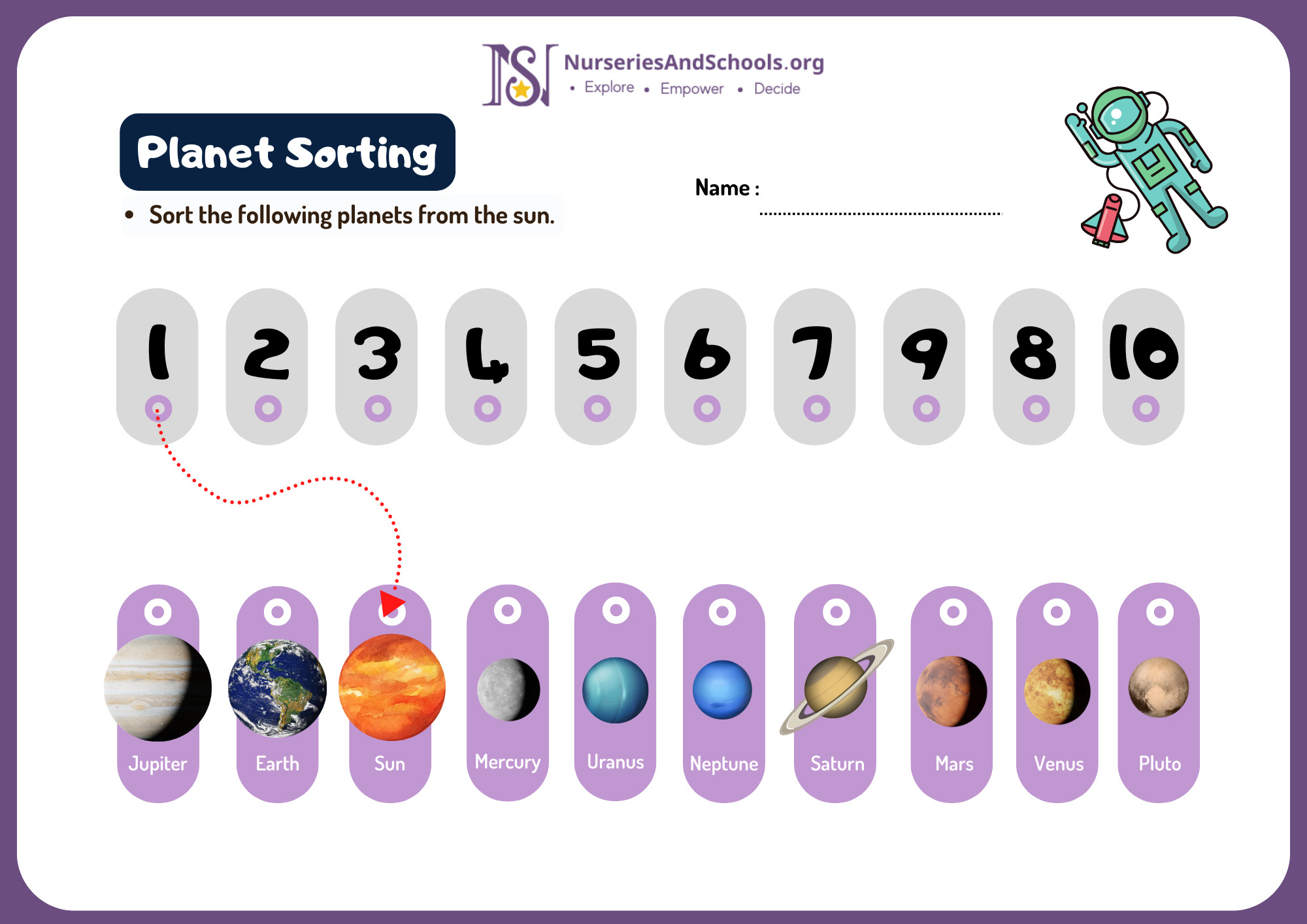 Planet Sorting