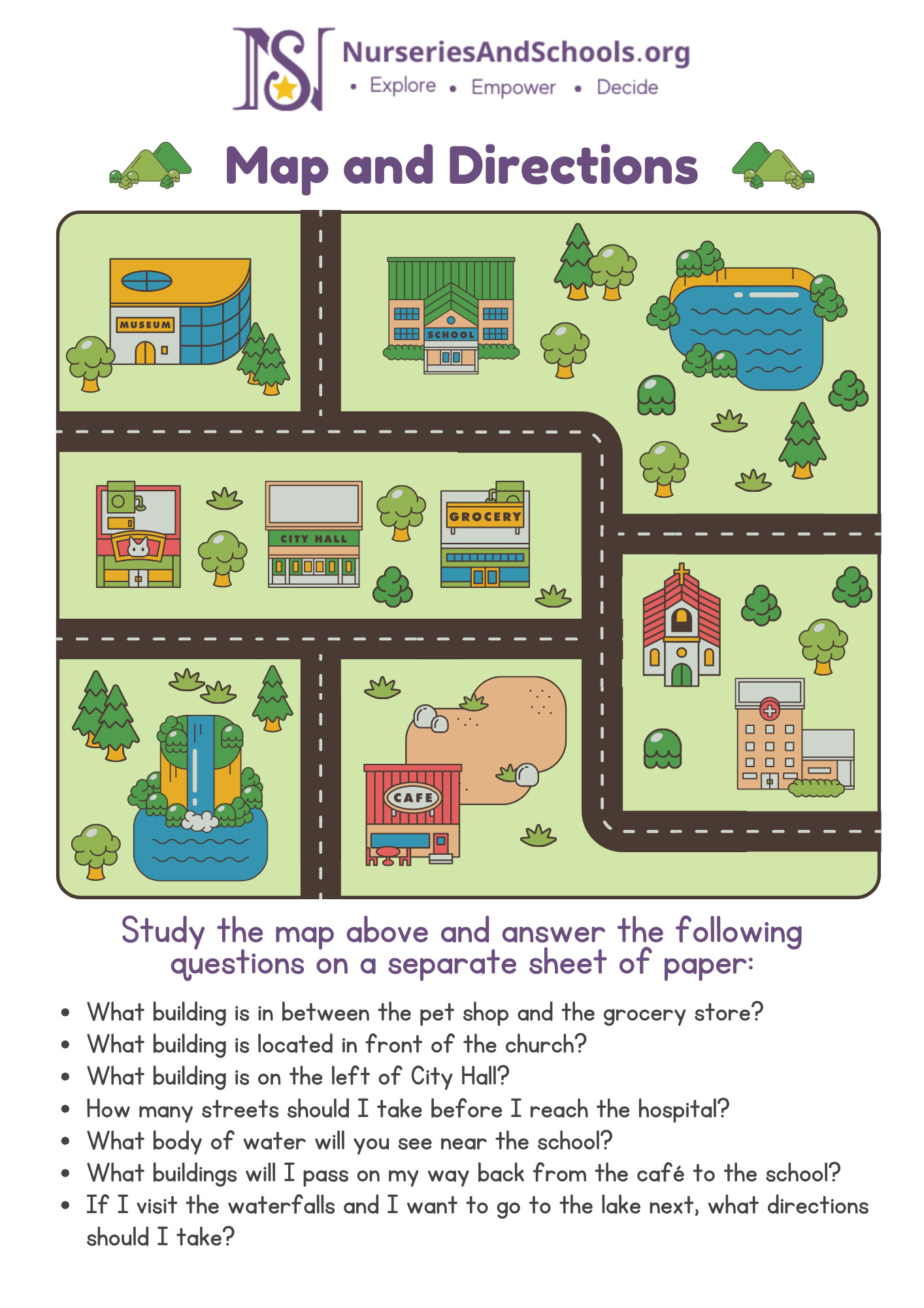 Map and Directions