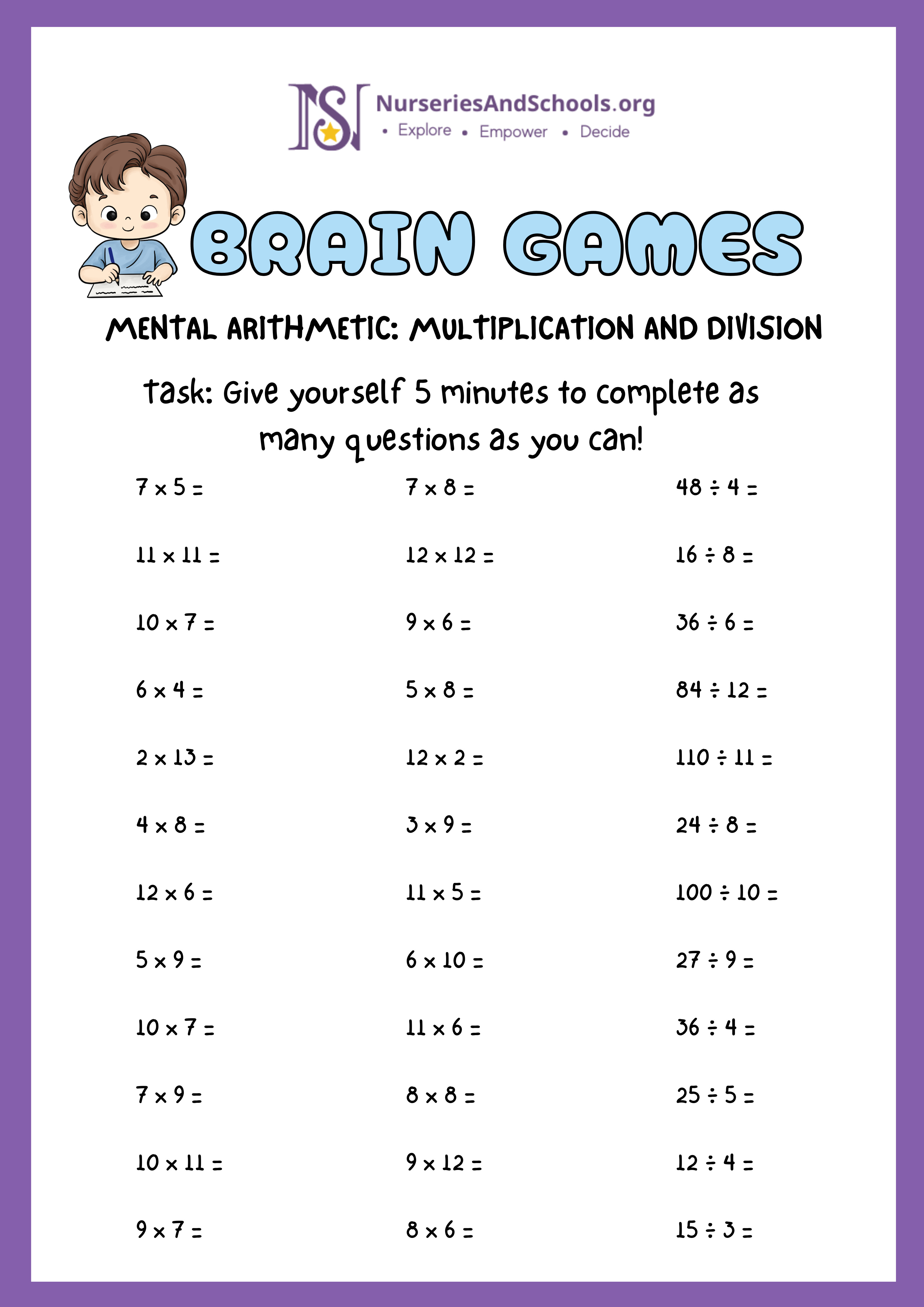 BRAIN GAMES