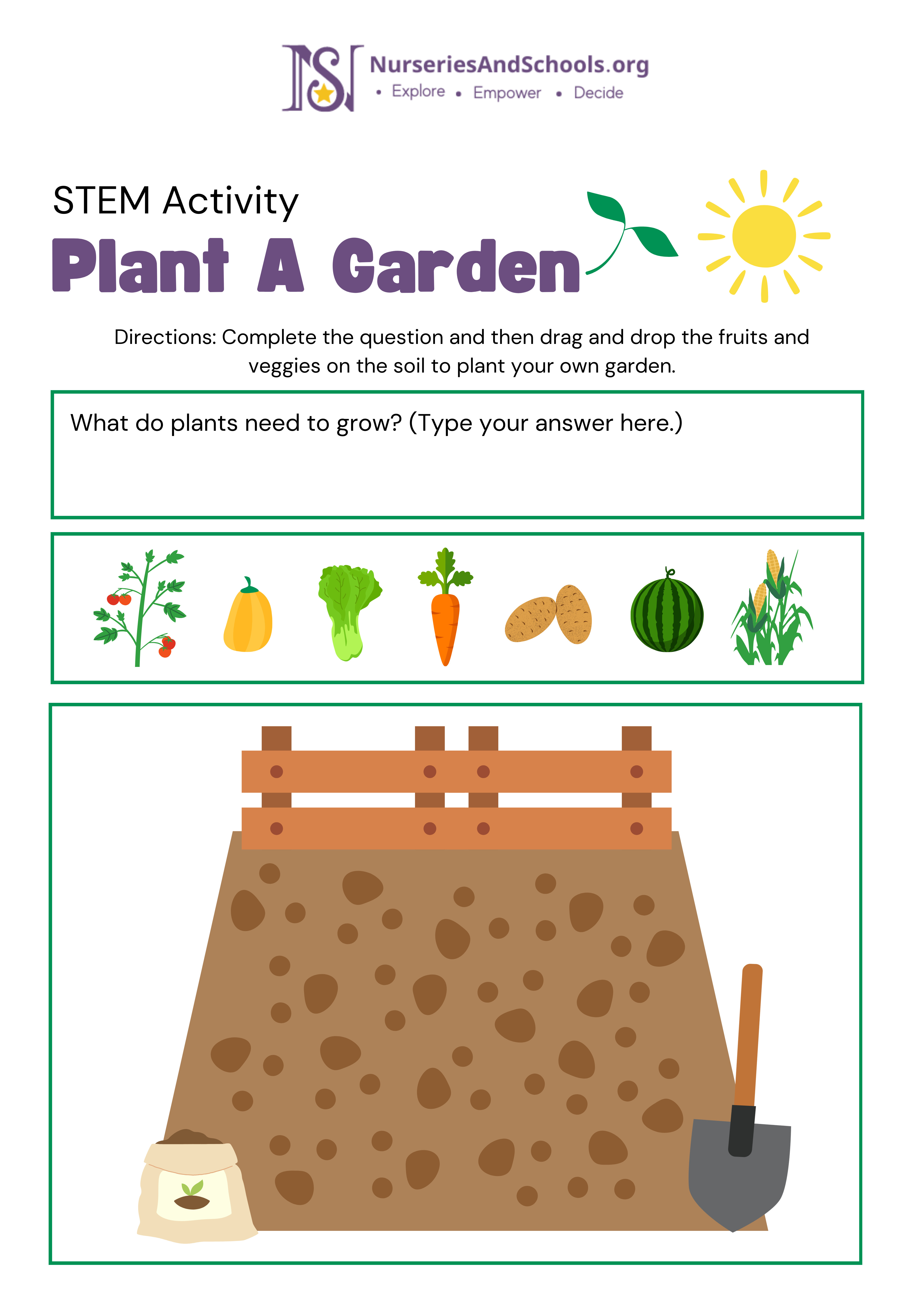 Plant A Garden