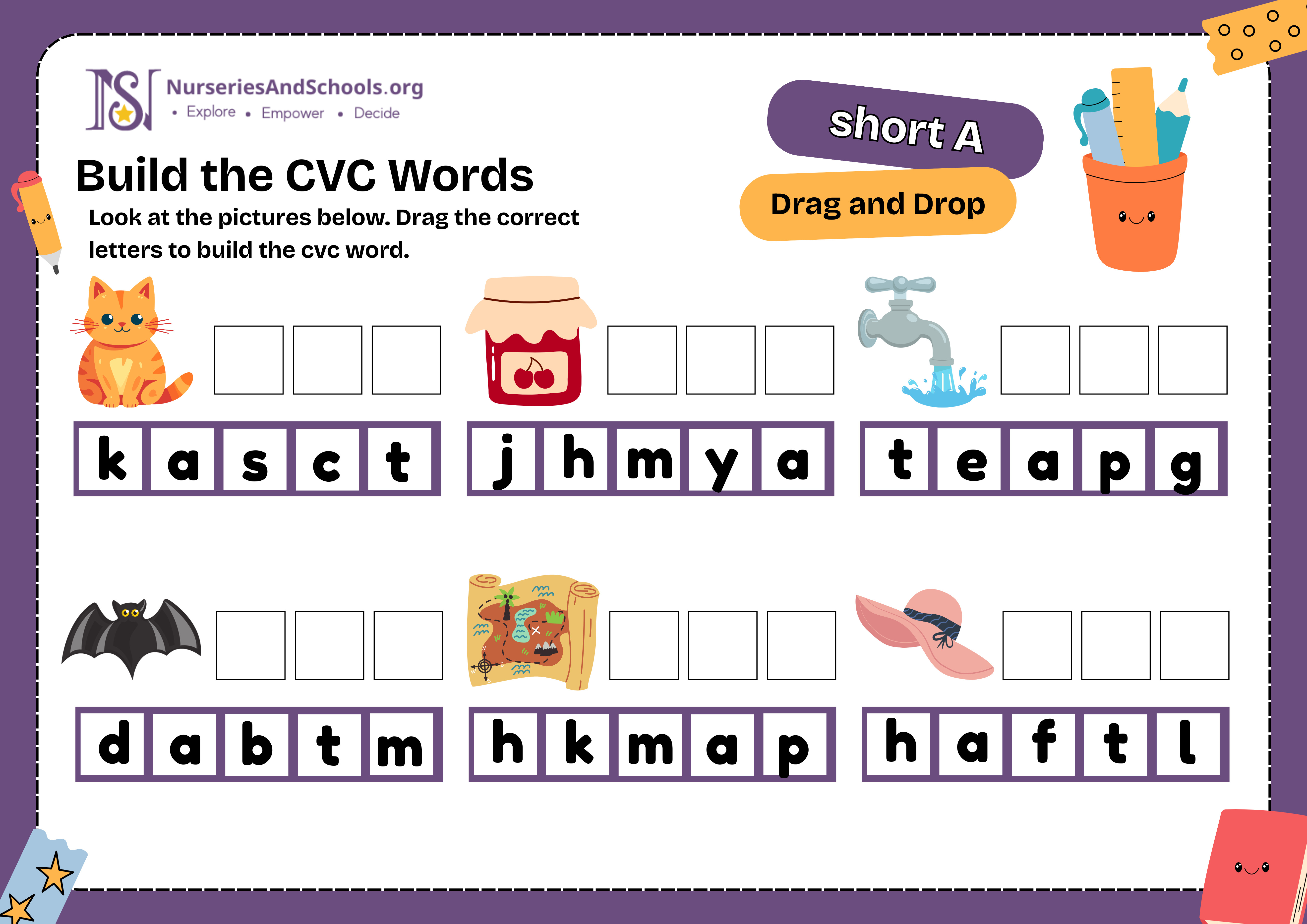 Build the CVC Words