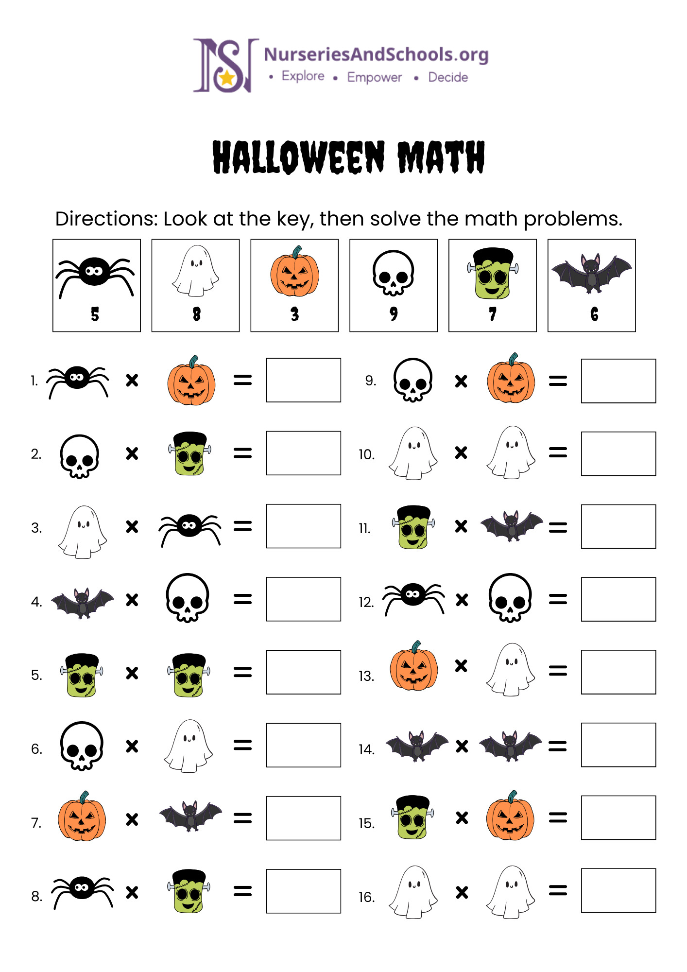Halloween Math