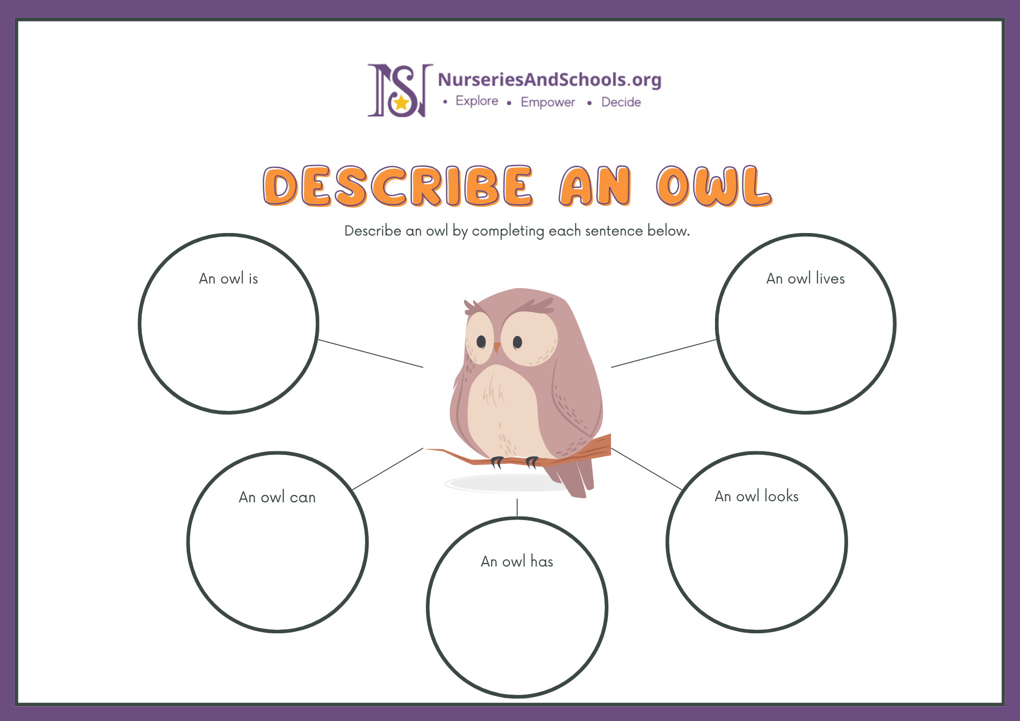 Describe an Owl