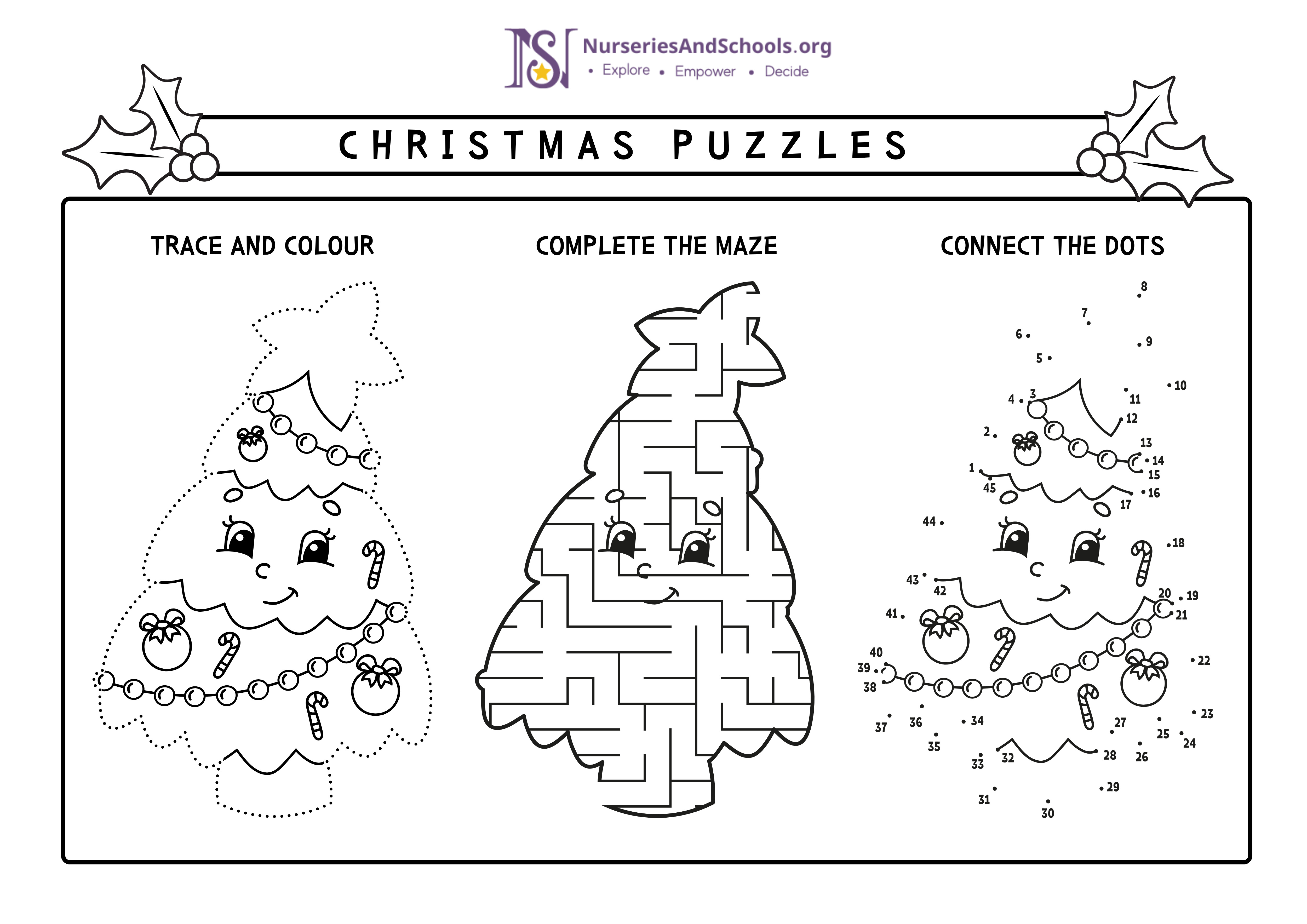 Christmas puzzles