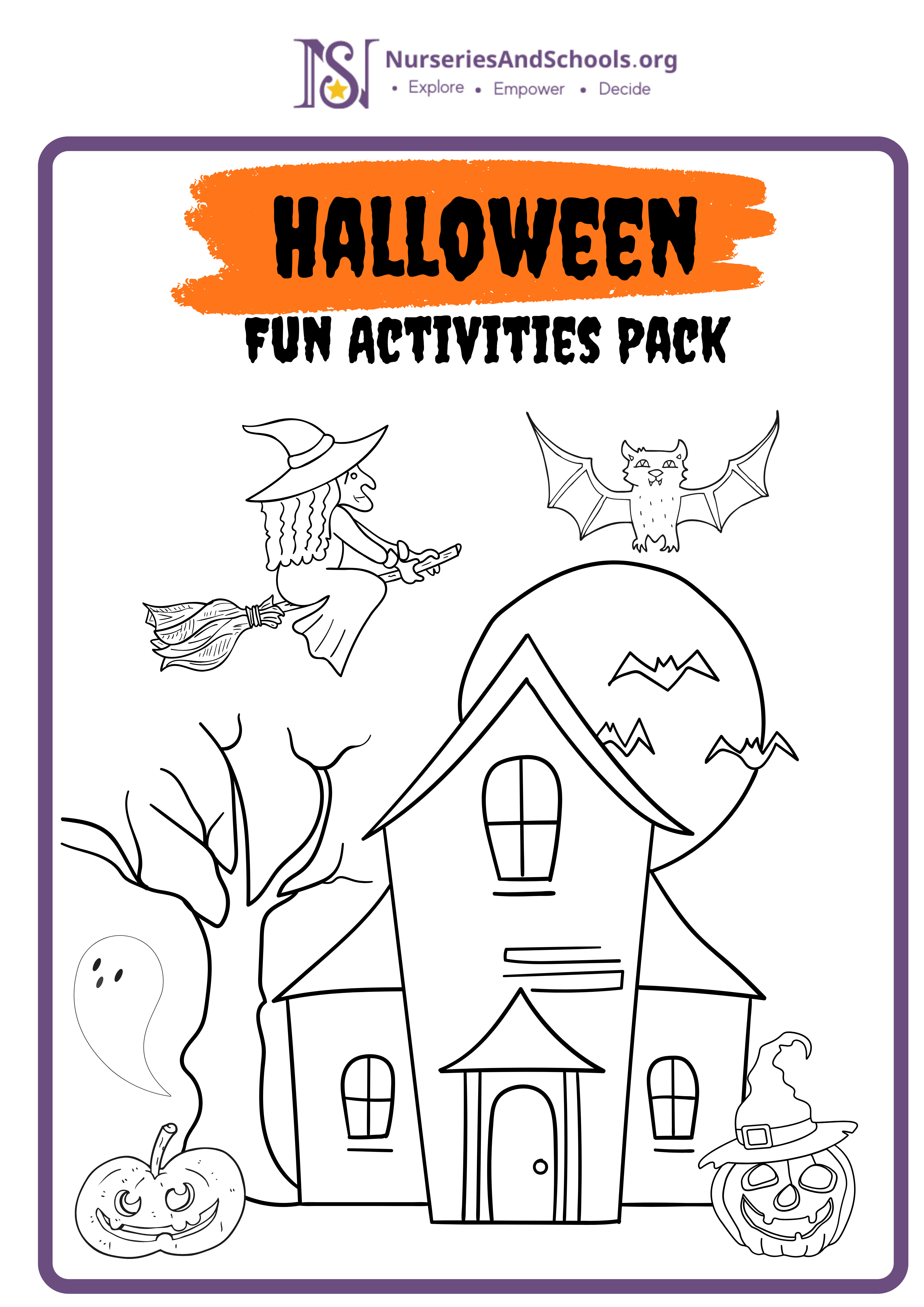 Halloween-Fun Activities Pack
