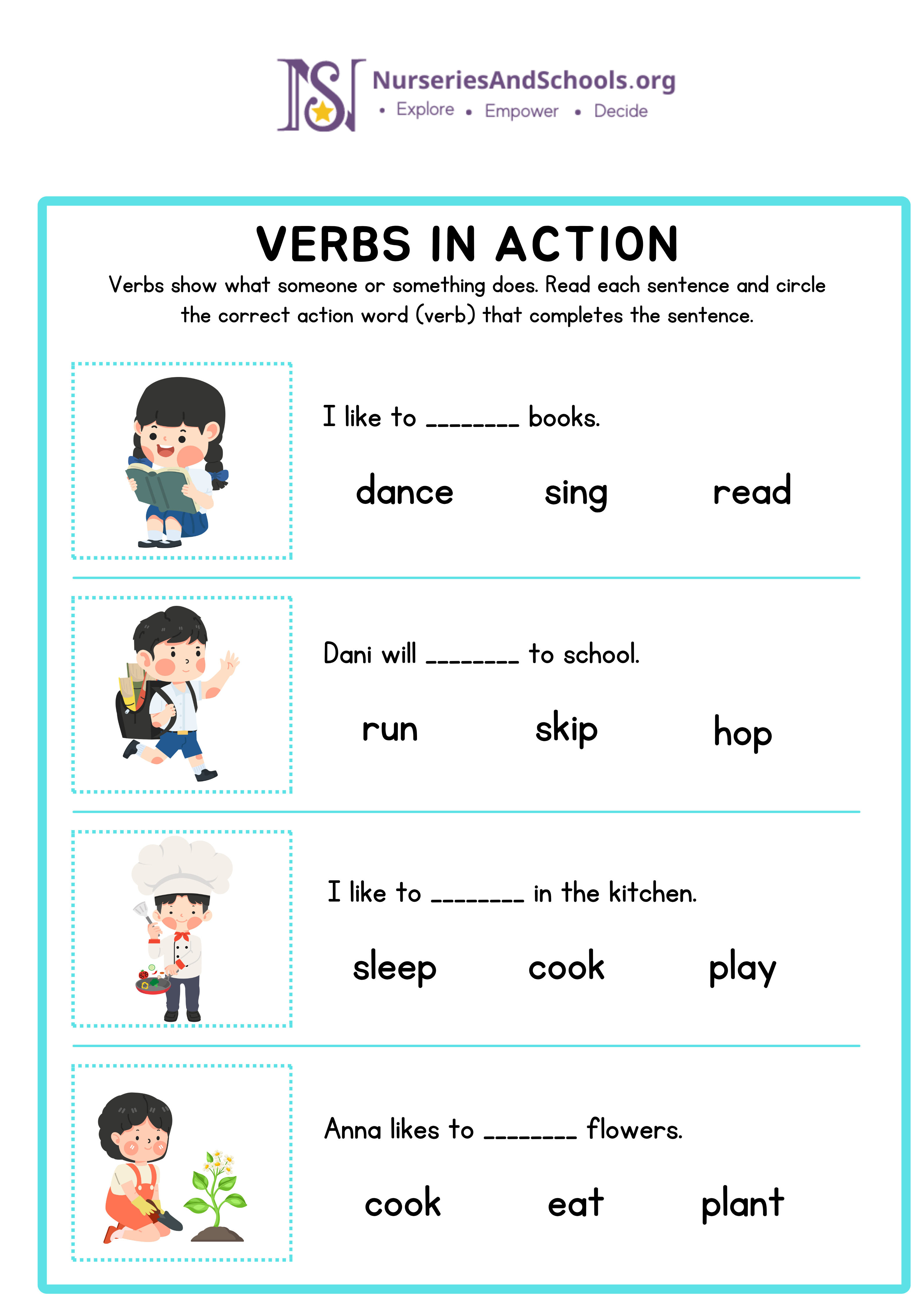 Verbs in Action