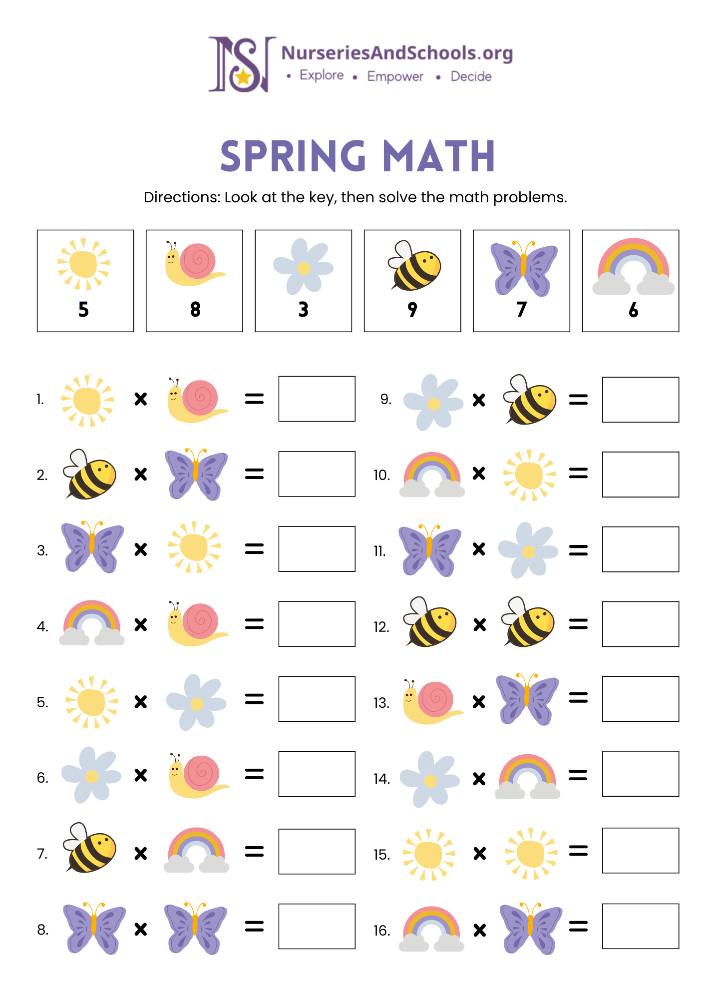 Spring Math