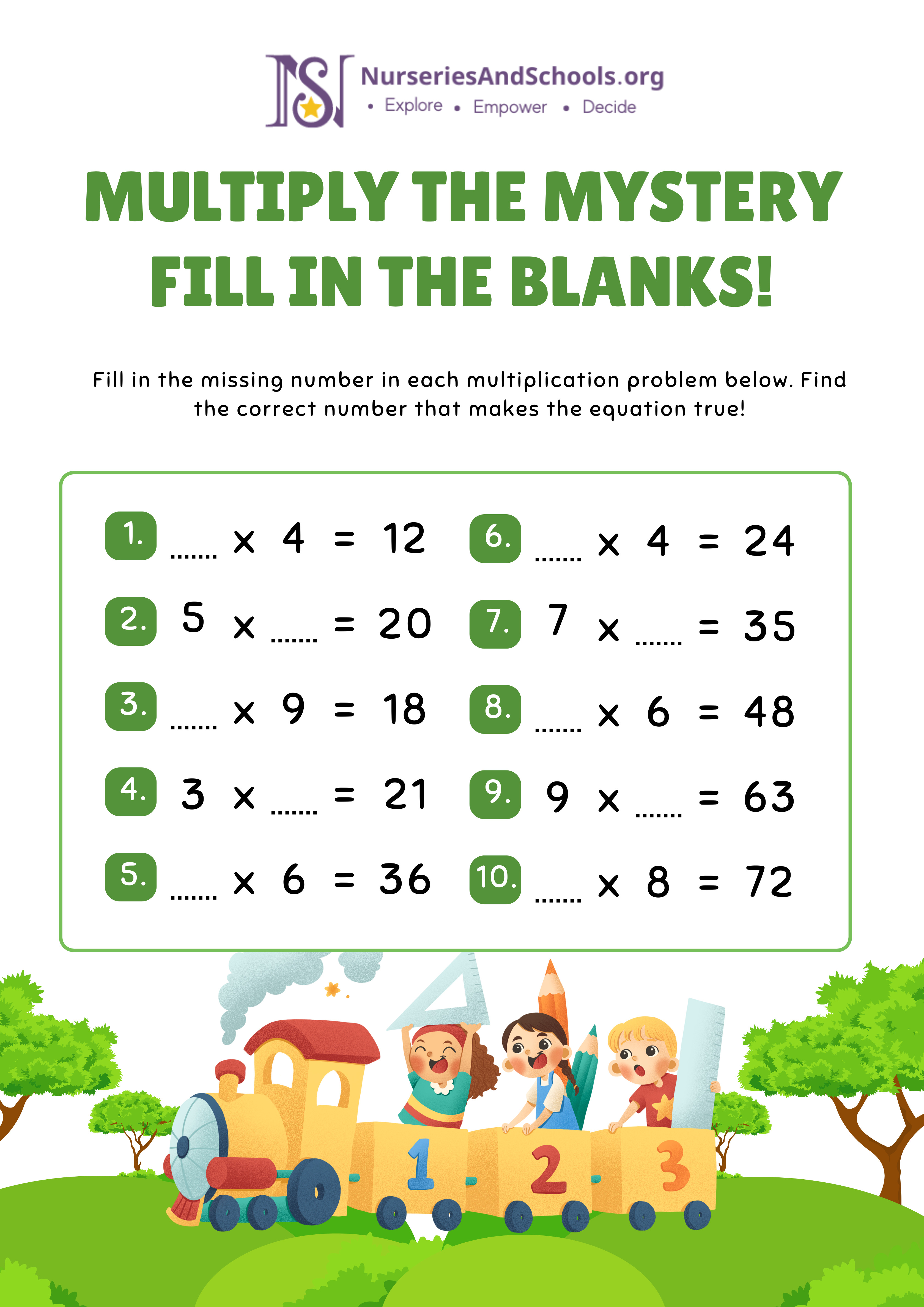 Multiply the Mystery