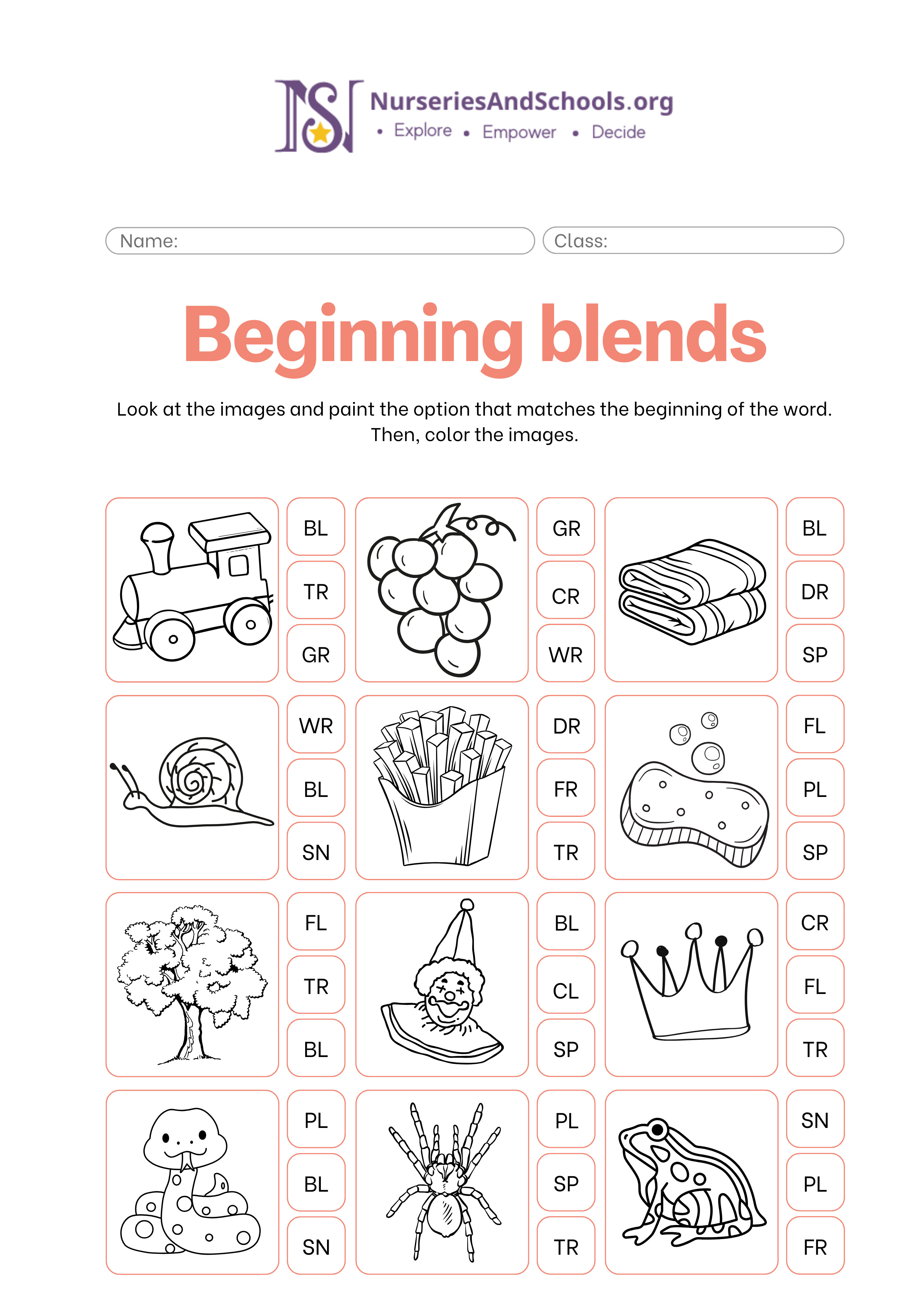 Beginning blends