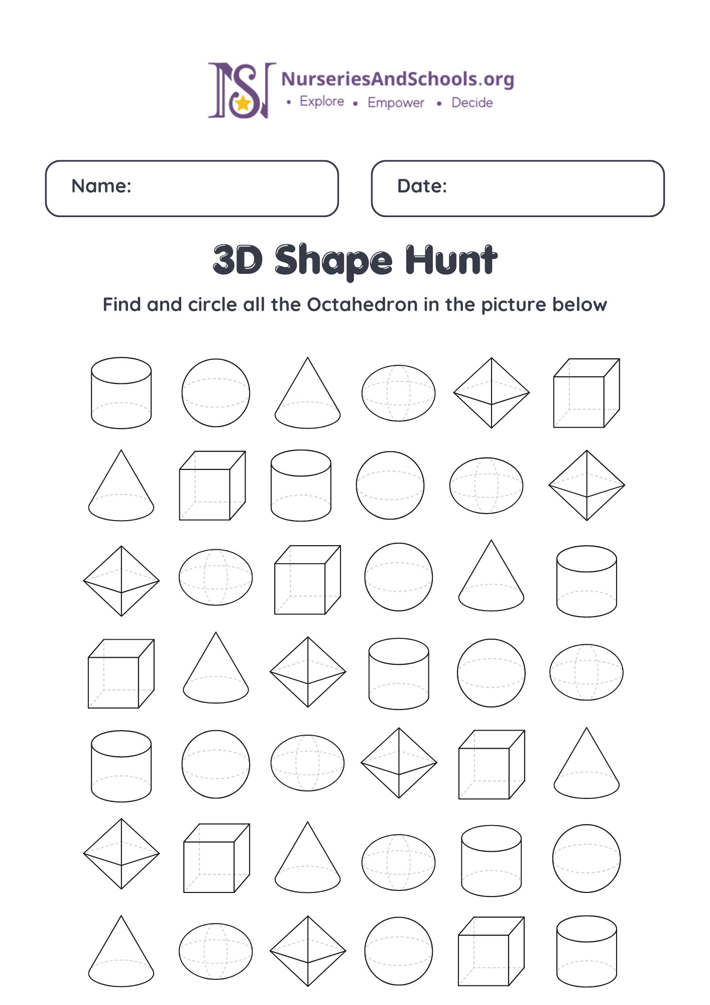 3D Shape Hunt