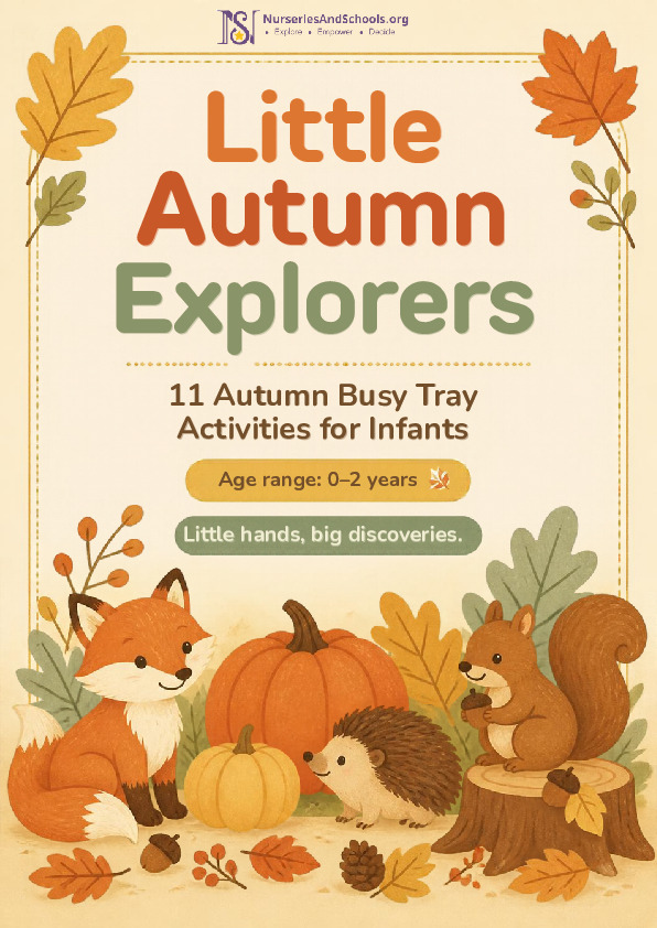 Little Autumn Explorers : 11 Autumn Busy Tray Activities for Infants (0-2 Years)