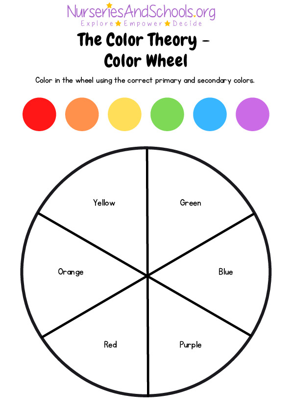 Colouring worksheet