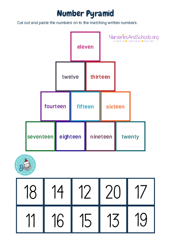 Number pyramid